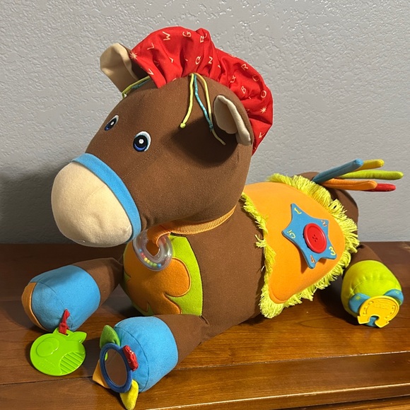 Melissa & Doug Giddy-Up & Play Horse Activity Toy EUC Pony - Picture 4 of 12